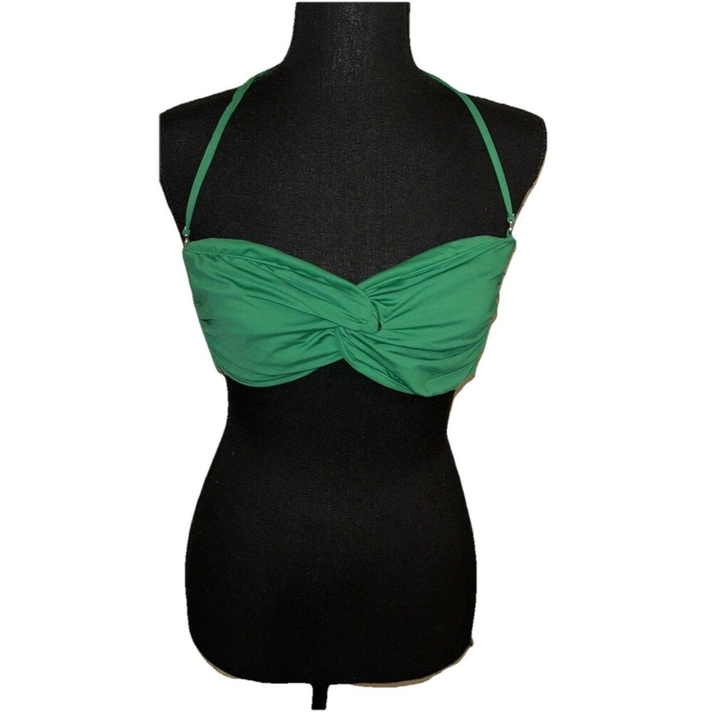 Mossimo Large Green Bikini Halter Top